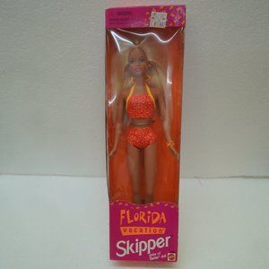 NEW SISTER OF BARBIE FLORIDA VACATION SKIPPER MATTEL 1998 NIB  20495 VINTAGE